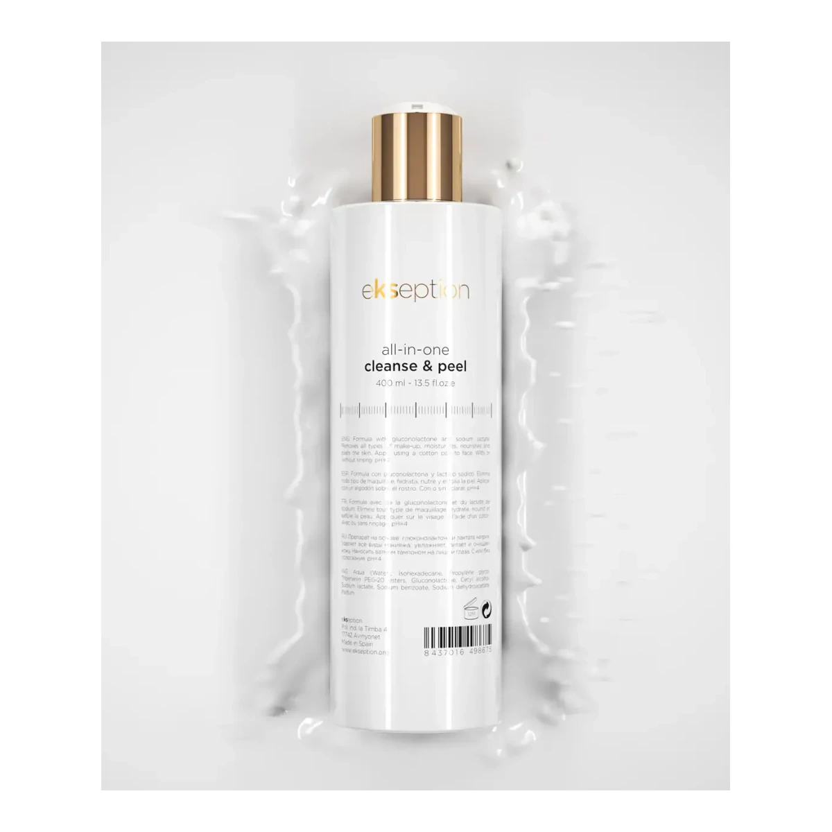 [1101] Ekseption All-in-one cleanse & peel – 400 ml