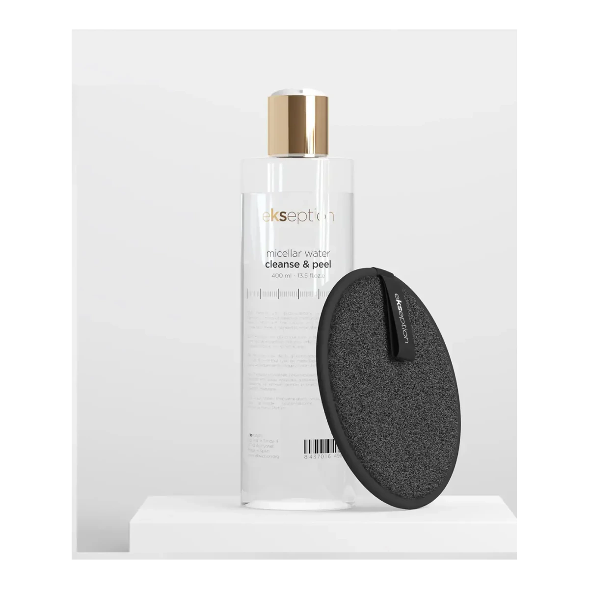 [1105] Ekseption Micellar water cleanse & peel – 400 ml