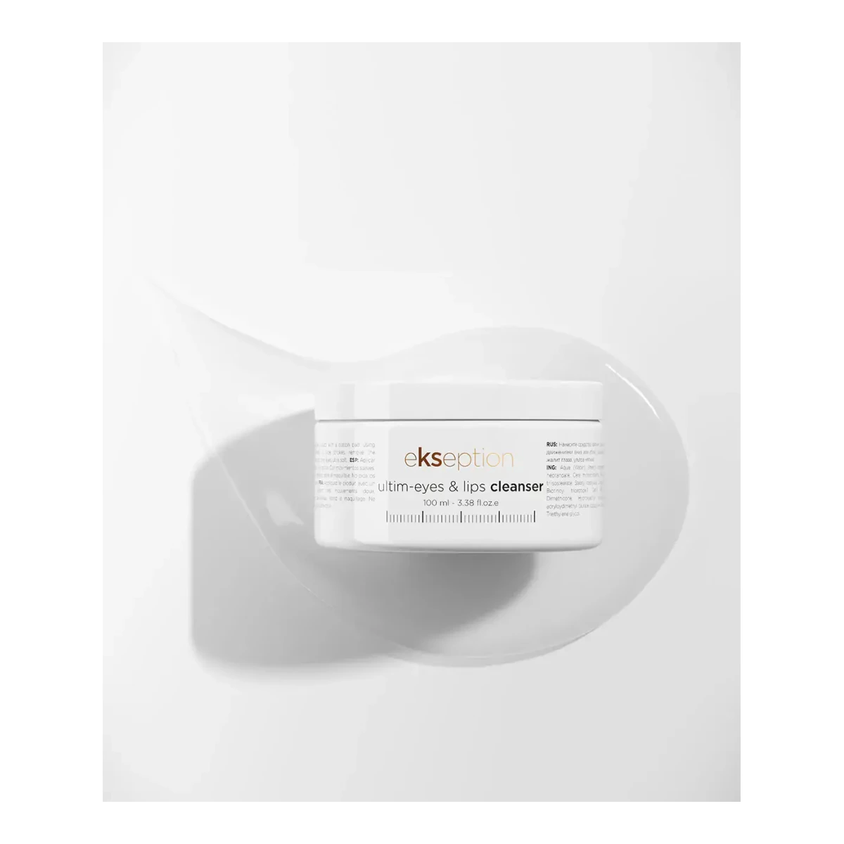 [1107] Ekseption Ultim-eyes & lips cleanser – 100 ml