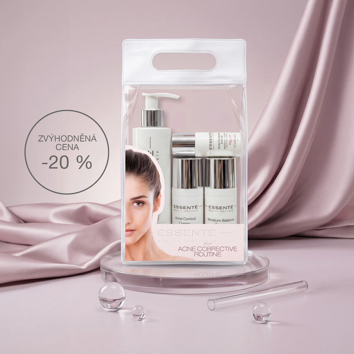 ESSENTÉ Acne Corrective Routine – 4 ks