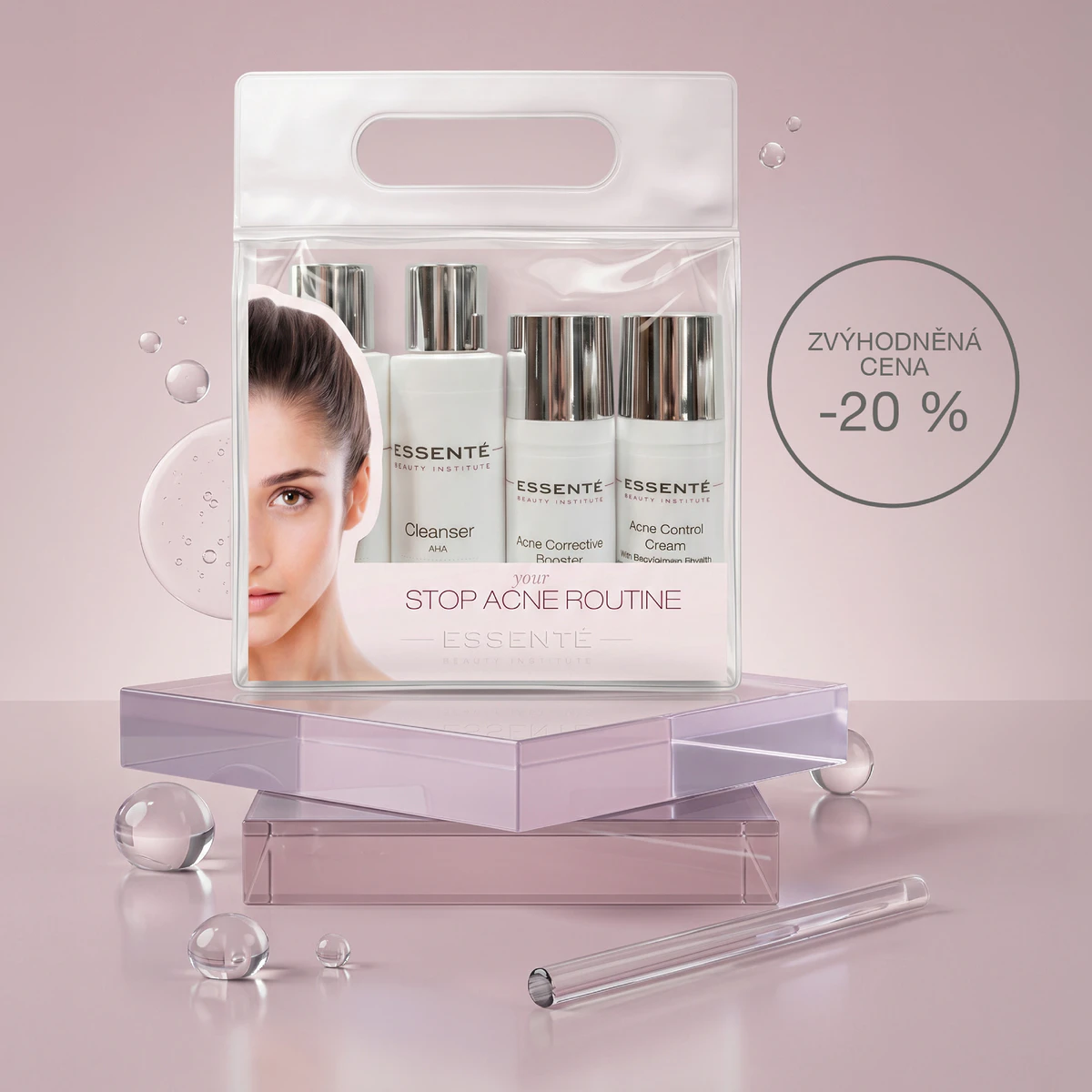 ESSENTÉ Stop Acne Routine – 7 ks
